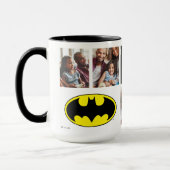 Batman-symbool | Beste mam fotocollage Mok (Links)