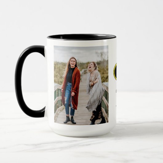 Batman-symbool | Beste Vrienden Foto Mok (Links)