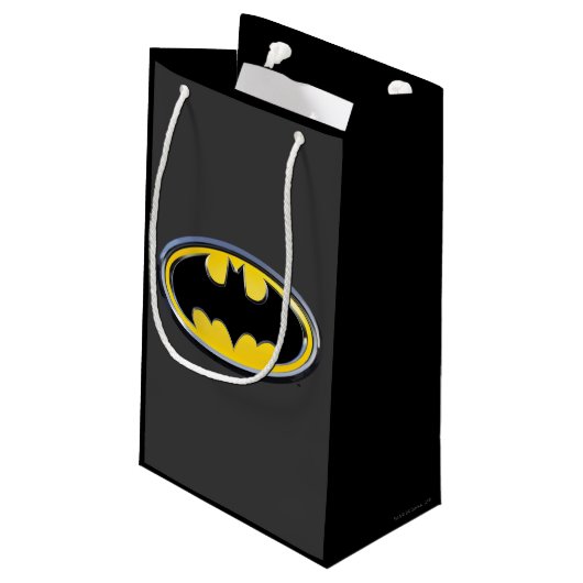 Batman Symbool | Klassiek Logo Klein Cadeauzakje (Achterkant Gekanteld)
