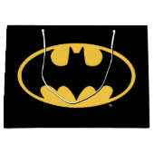 Batman-symbool | Ovaal logo Groot Cadeauzakje (Voorkant)