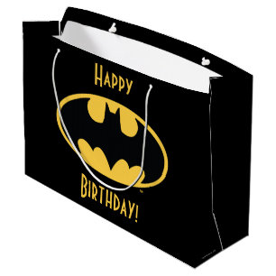 Batman Symbool Ovaal Logo Groot Cadeauzakje