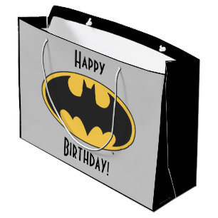 Batman Symbool   Ovaal Logo Groot Cadeauzakje