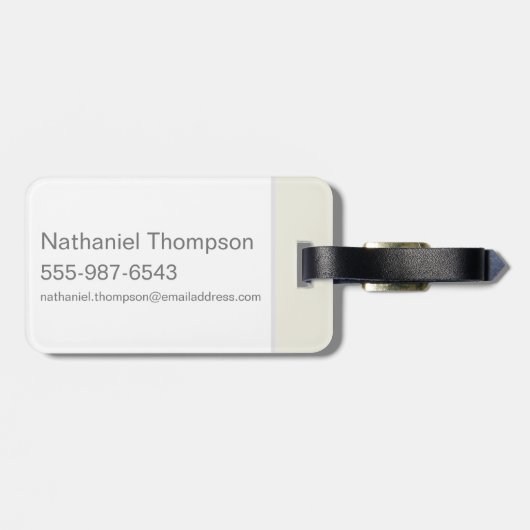 Batman-symbool | Spraypaint-logo Bagagelabel (Achterkant horizontaal)