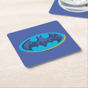 Batman   Symbool van de stad Arkham Kartonnen Onderzetters