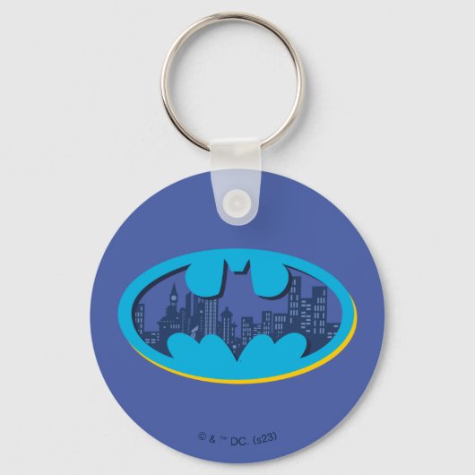 Batman | Symbool van de stad Arkham Sleutelhanger (Voorkant)