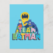 Batman | Team Batman Briefkaart (Voorkant)