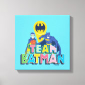 Batman | Team Batman Canvas Afdruk (Voorkant)