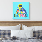 Batman | Team Batman Canvas Afdruk (Insitu (Slaapkamer))
