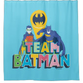 Batman | Team Batman Douchegordijn (Voorkant)