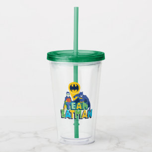 Batman   Team Batman en Robin Acryl Drinkbeker