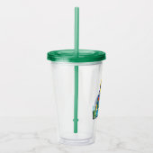 Batman | Team Batman en Robin Acryl Drinkbeker (Rechts)