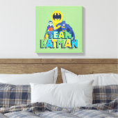 Batman | Team Batman en Robin Canvas Afdruk (Insitu (Slaapkamer))