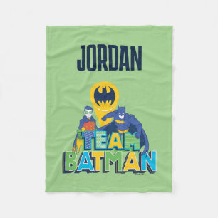 Batman   Team Batman en Robin Fleece Deken