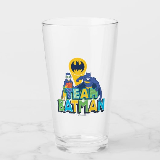 Batman | Team Batman en Robin Glas (Voorkant)