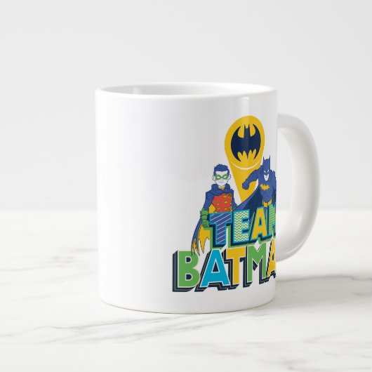 Batman | Team Batman en Robin Grote Koffiekop (Voorkant rechts)