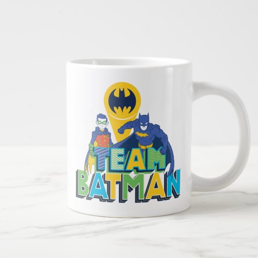 Batman | Team Batman en Robin Grote Koffiekop (Rechts)