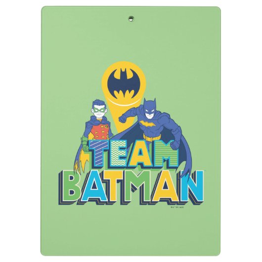 Batman | Team Batman en Robin Klembord (Achterkant)