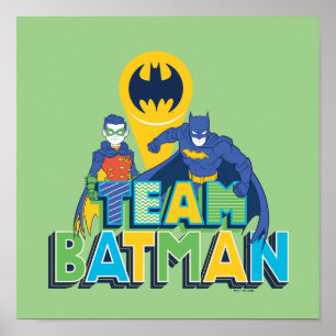 Batman   Team Batman en Robin Poster