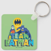 Batman | Team Batman en Robin Sleutelhanger (Achterkant)