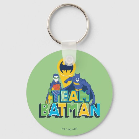 Batman | Team Batman en Robin Sleutelhanger (Voorkant)