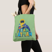 Batman | Team Batman en Robin Tote Bag (Dichtbij)