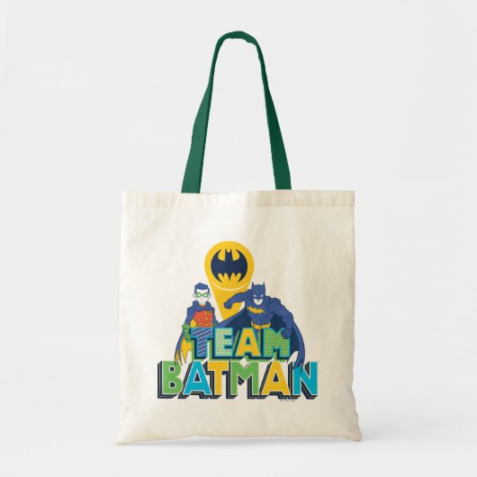 Batman | Team Batman en Robin Tote Bag (Voorkant)