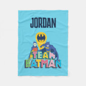 Batman | Team Batman Fleece Deken (Voorkant)