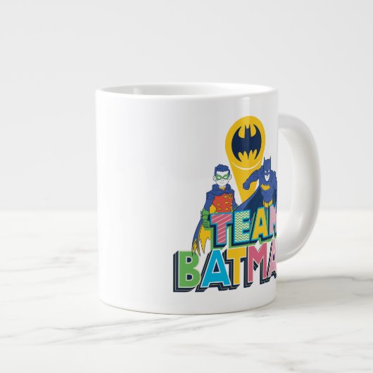 Batman | Team Batman Grote Koffiekop (Voorkant rechts)