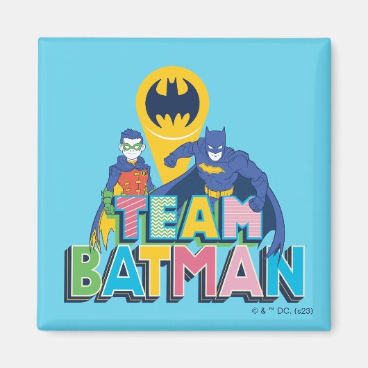 Batman | Team Batman Magneet (Voorkant)