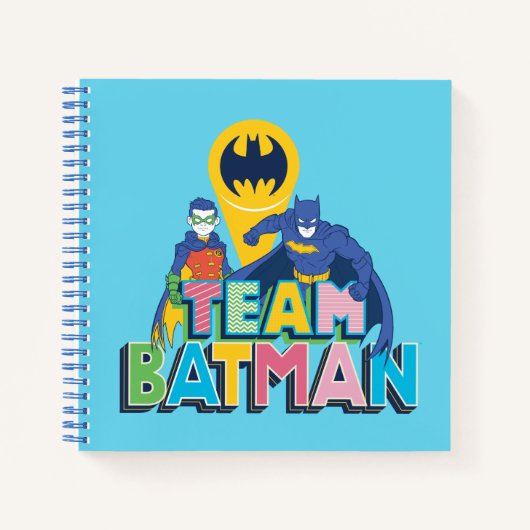 Batman | Team Batman Notitieboek (Voorkant)