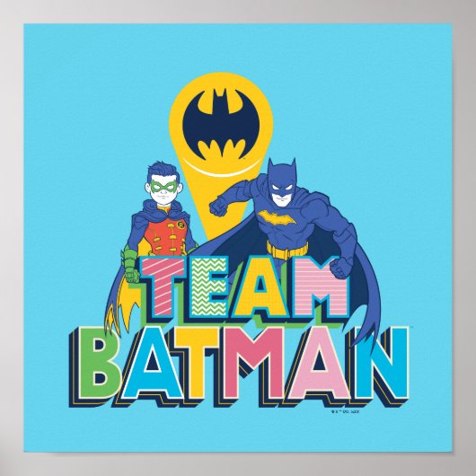 Batman | Team Batman Poster (Voorkant)