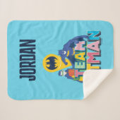 Batman | Team Batman Sherpa Deken (Voorkant (horizontaal))