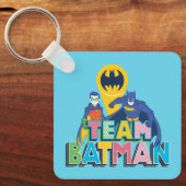 Batman | Team Batman Sleutelhanger (Voorkant)