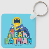 Batman | Team Batman Sleutelhanger (Achterkant)