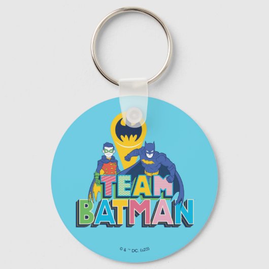 Batman | Team Batman Sleutelhanger (Voorkant)
