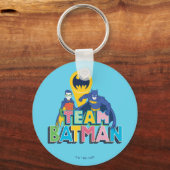 Batman | Team Batman Sleutelhanger (Voorkant)
