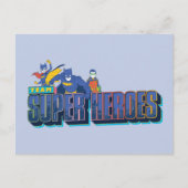 Batman | Team Super Heroes Briefkaart (Voorkant)