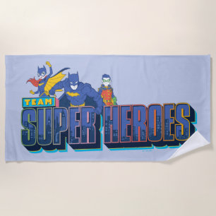 Batman Team Super Heroes Strandlaken