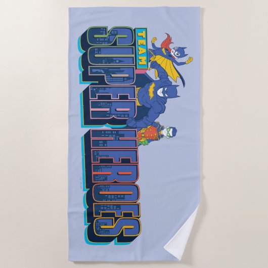 Batman | Team Super Heroes Strandlaken (Voorkant)