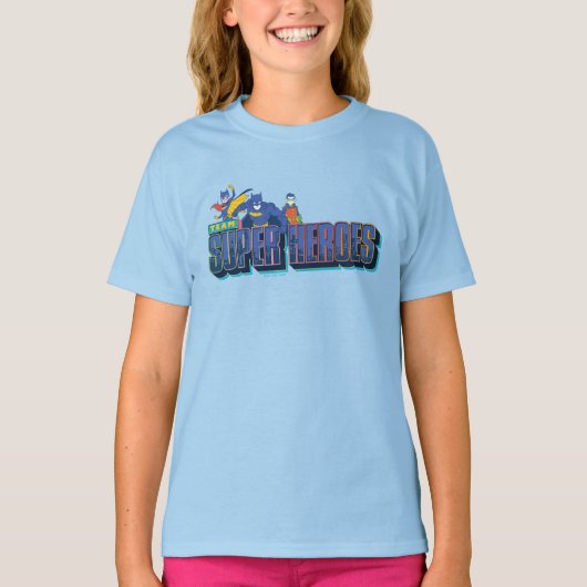 Batman | Team Super Heroes T-shirt (Voorkant)