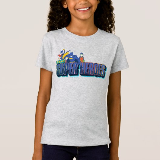 Batman | Team Super Heroes T-shirt (Voorkant)