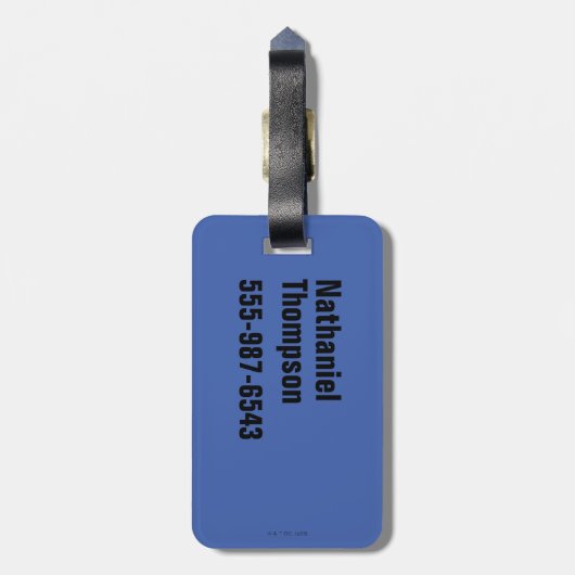 Batman | Team Up Bagagelabel (Achterkant verticaal)