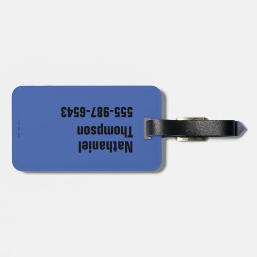 Batman | Team Up Bagagelabel (Achterkant horizontaal)