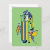 Batman | Team Up Briefkaart (Voorkant / Achterkant)