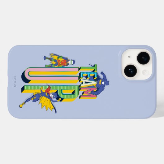 Batman | Team Up Case-Mate iPhone Case (Achterkant (horizontaal))