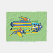Batman | Team Up Fleece Deken (Voorkant (Horizontaal))