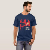 Batman The Dark Knight Bat Logo T-shirt (Voorkant volledig)