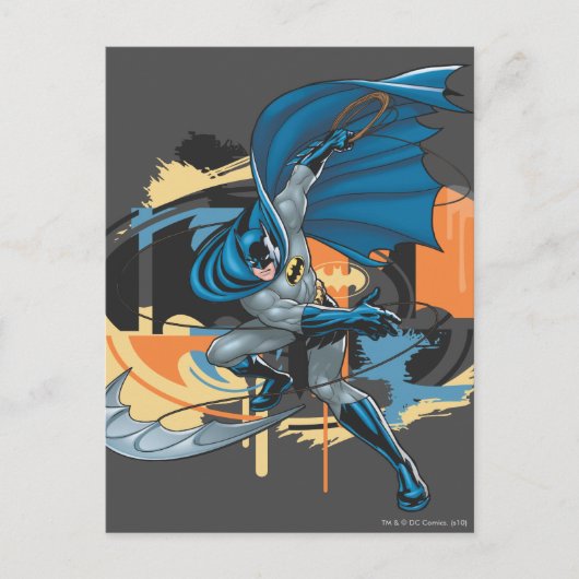Batman Throw Briefkaart (Voorkant)
