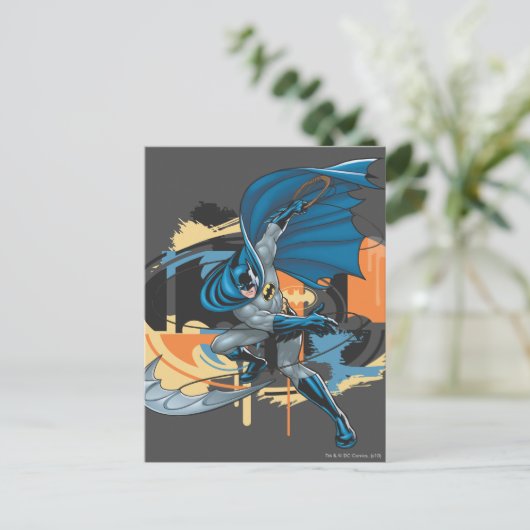Batman Throw Briefkaart (Staand voorkant)