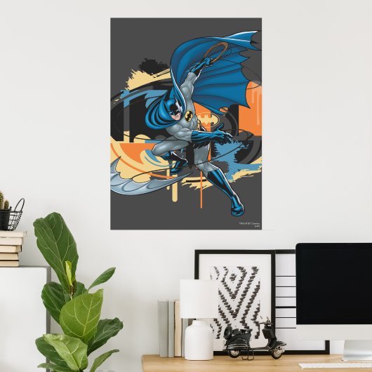 Batman Throw Poster (Thuiskantoor)
